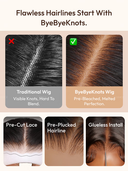 💖 Curly Texture 7x5 Pre-Cut Lace Wig – Premium Hair with Finger Coil Ends
