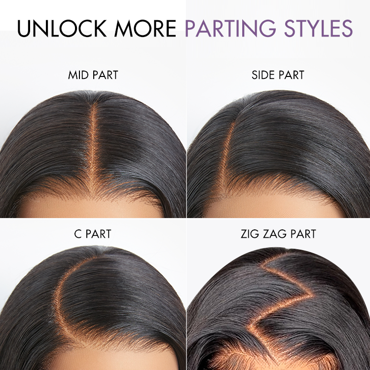 Loose Body Wave 7x6 HD Lace Wig – Glueless, Pre-Cut Closure