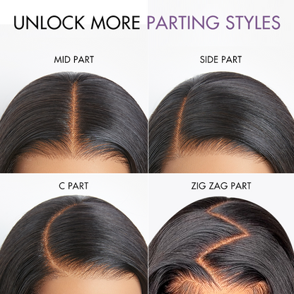 Loose Body Wave 7x6 HD Lace Wig – Glueless, Pre-Cut Closure