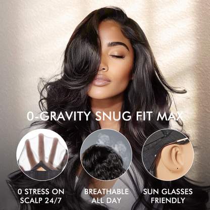 Loose Body Wave 7x6 HD Lace Wig – Glueless, Pre-Cut Closure