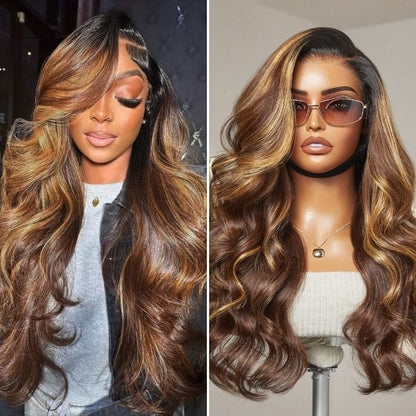 Loose Body Wave 7x6 HD Lace Wig – Glueless, Pre-Cut Closure