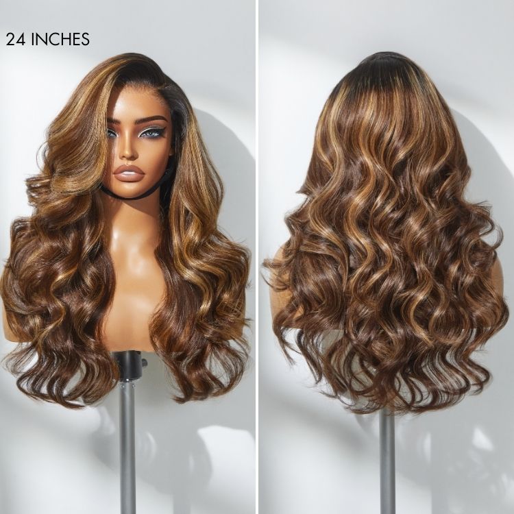 Loose Body Wave 7x6 HD Lace Wig – Glueless, Pre-Cut Closure