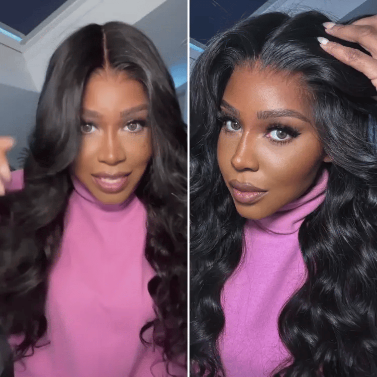 Loose Body Wave 7x6 HD Lace Wig – Glueless, Pre-Cut Closure