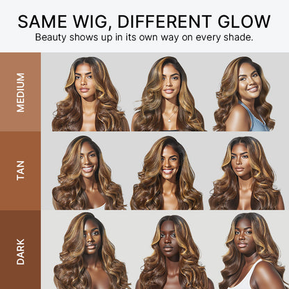 Loose Body Wave 7x6 HD Lace Wig – Glueless, Pre-Cut Closure