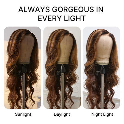 Loose Body Wave 7x6 HD Lace Wig – Glueless, Pre-Cut Closure