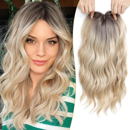 ✨✨ Final Hours – 2026 New Lightweight & Breathable Wavy Hair Topper