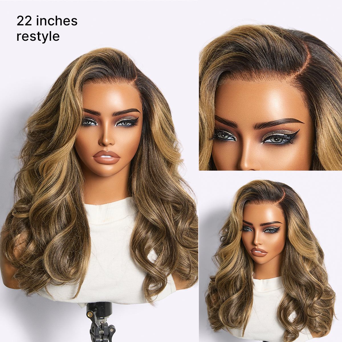 All-Day Comfort Butterfly Cut Glueless HD Lace Wig
