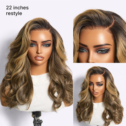 All-Day Comfort Butterfly Cut Glueless HD Lace Wig