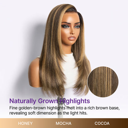 All-Day Comfort Butterfly Cut Glueless HD Lace Wig