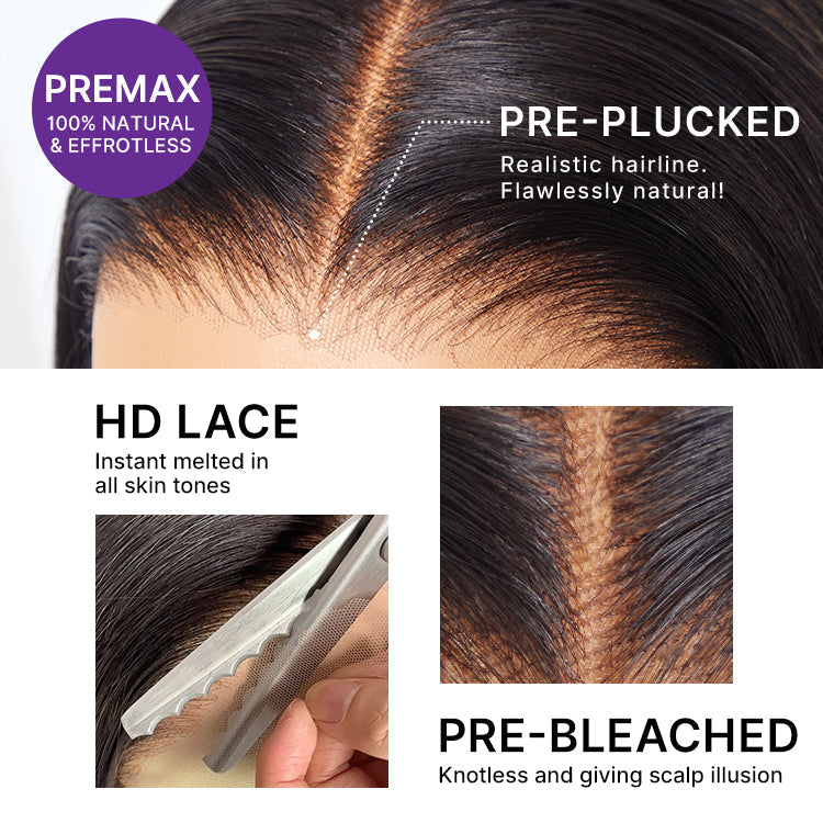 All-Day Comfort Butterfly Cut Glueless HD Lace Wig