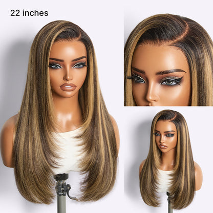 All-Day Comfort Butterfly Cut Glueless HD Lace Wig