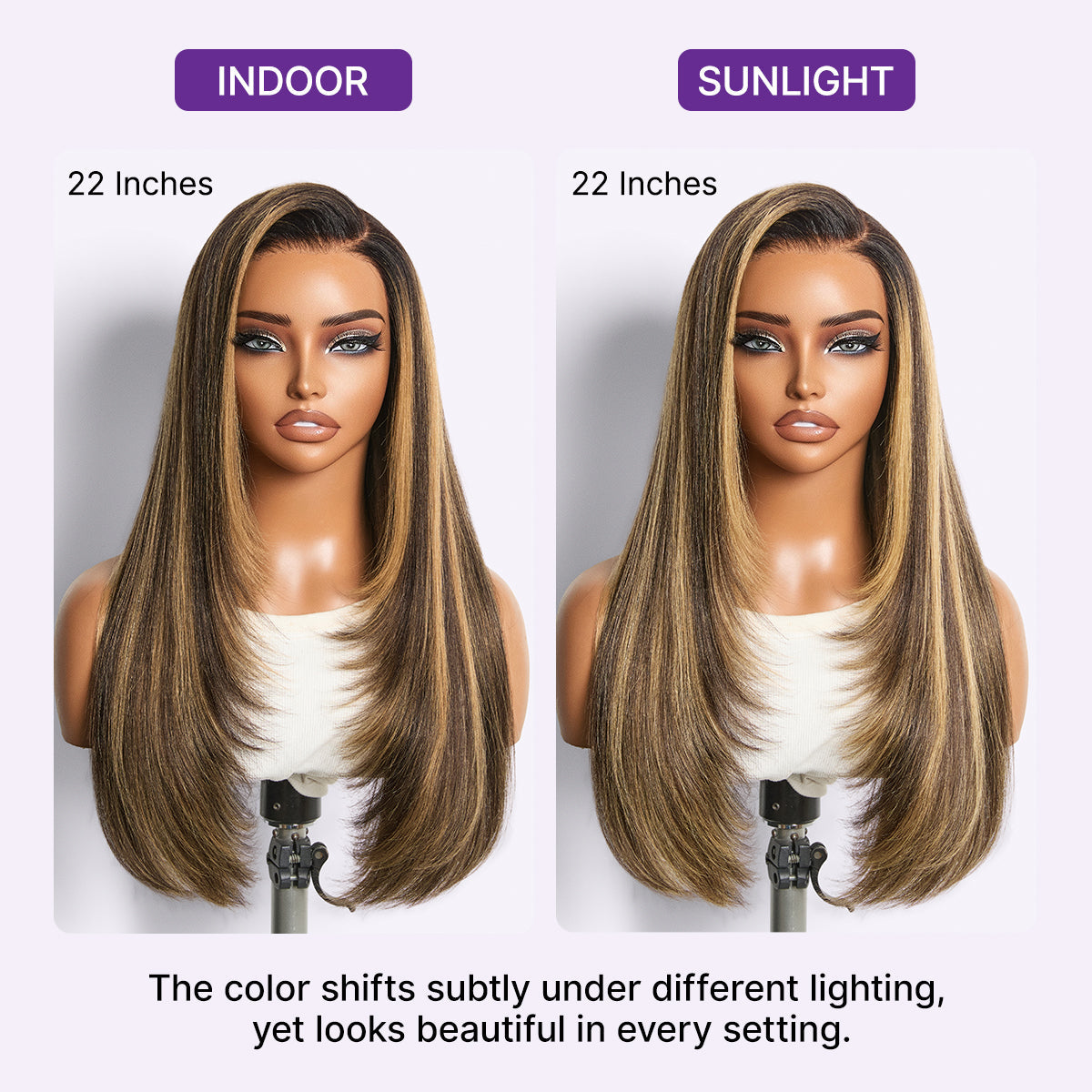All-Day Comfort Butterfly Cut Glueless HD Lace Wig
