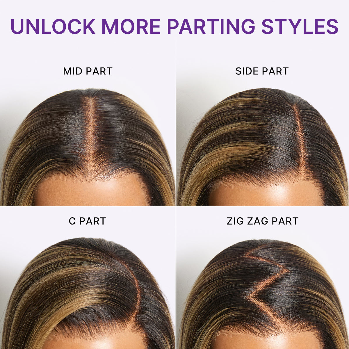 All-Day Comfort Butterfly Cut Glueless HD Lace Wig