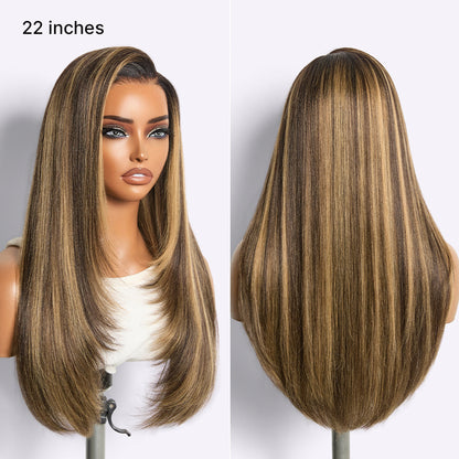 All-Day Comfort Butterfly Cut Glueless HD Lace Wig