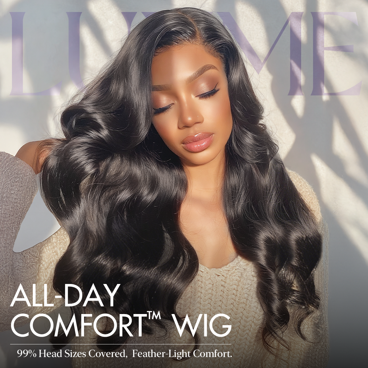 Loose Body Wave 7x6 HD Lace Wig – Glueless, Pre-Cut Closure