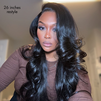 Loose Body Wave 7x6 HD Lace Wig – Glueless, Pre-Cut Closure