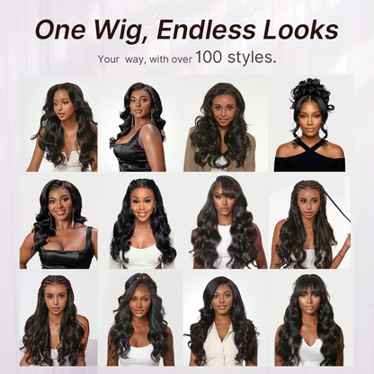 Loose Body Wave 7x6 HD Lace Wig – Glueless, Pre-Cut Closure