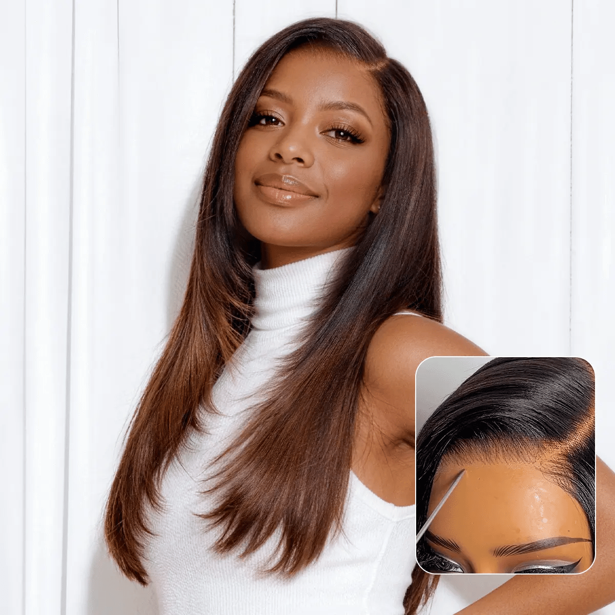 All-Day Comfort Butterfly Cut Glueless HD Lace Wig