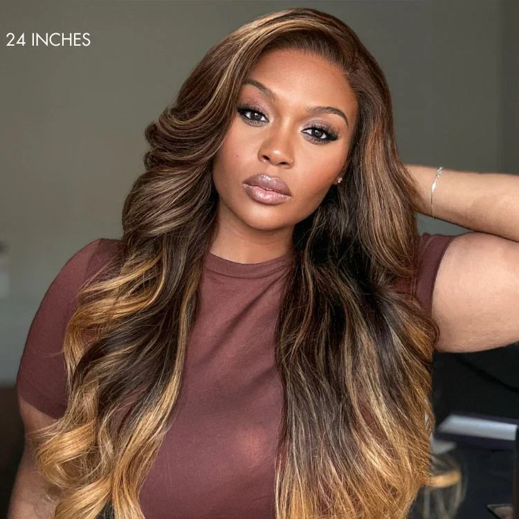 Loose Body Wave 7x6 HD Lace Wig – Glueless, Pre-Cut Closure