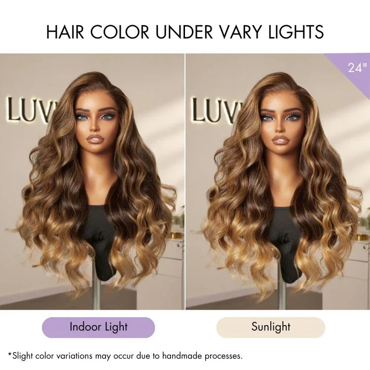 Loose Body Wave 7x6 HD Lace Wig – Glueless, Pre-Cut Closure