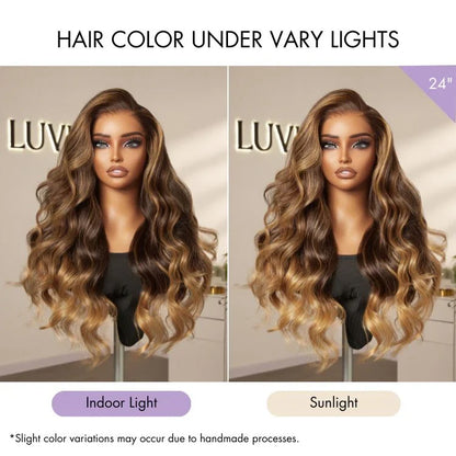 Loose Body Wave 7x6 HD Lace Wig – Glueless, Pre-Cut Closure