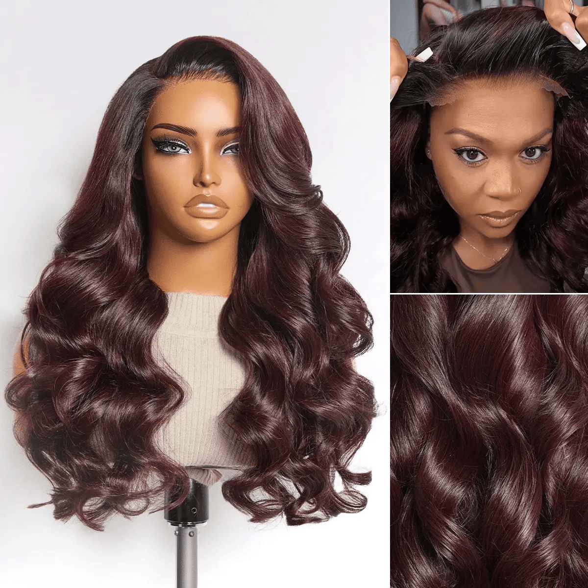 Loose Body Wave 7x6 HD Lace Wig – Glueless, Pre-Cut Closure