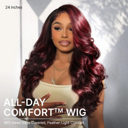 Loose Body Wave 7x6 HD Lace Wig – Glueless, Pre-Cut Closure