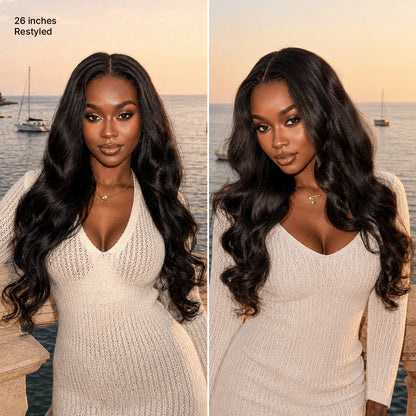 Loose Body Wave 7x6 HD Lace Wig – Glueless, Pre-Cut Closure