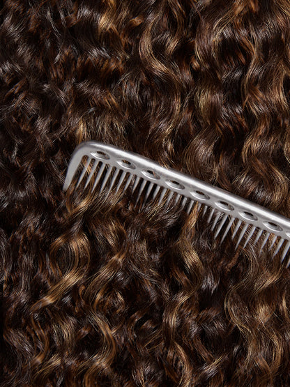 All-Day Comfort™ Curly 7x6 HD Lace Wig – Glueless, Pre-Cut, Brown Highlights