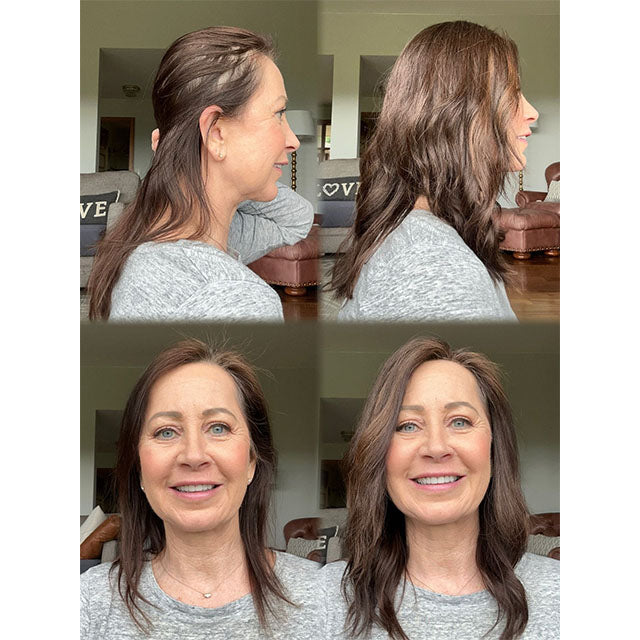 ✨✨ Final Hours – 2026 New Lightweight & Breathable Wavy Hair Topper