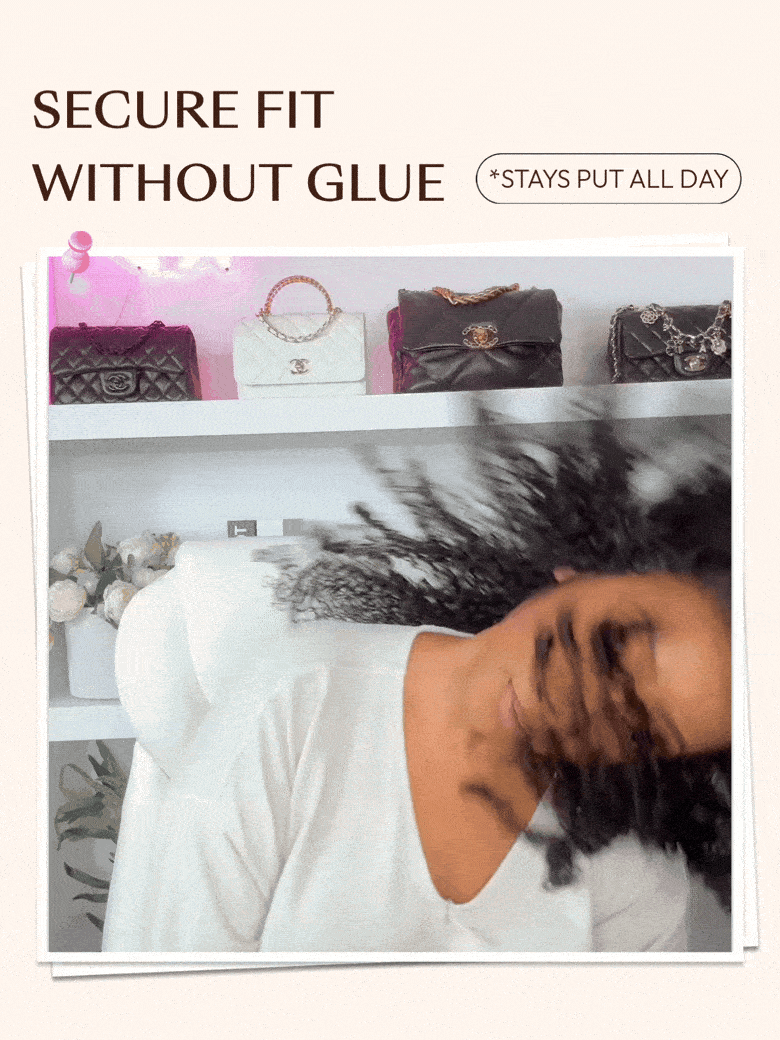 💖 Curly Texture 7x5 Pre-Cut Lace Wig – Premium Hair with Finger Coil Ends
