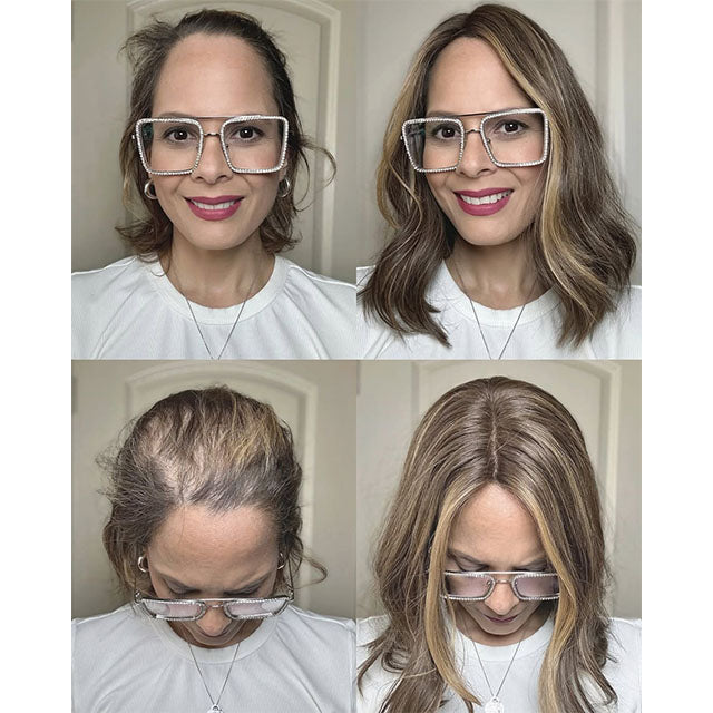 ✨✨ Final Hours – 2026 New Lightweight & Breathable Wavy Hair Topper