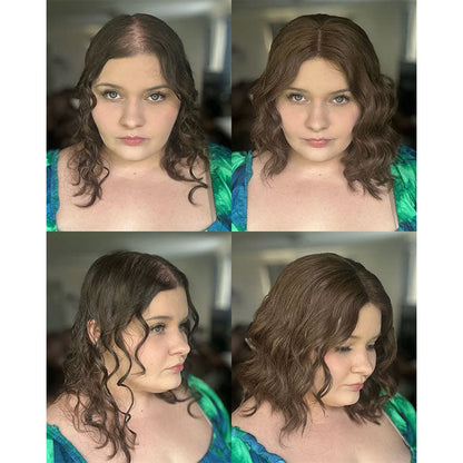 ✨✨ Final Hours – 2026 New Lightweight & Breathable Wavy Hair Topper