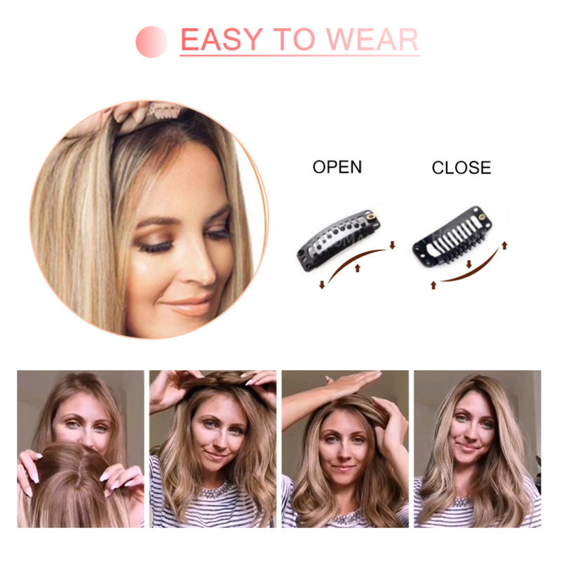 ✨✨ Final Hours – 2026 New Lightweight & Breathable Wavy Hair Topper