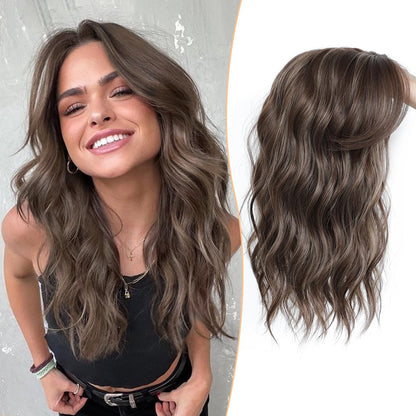✨✨ Final Hours – 2026 New Lightweight & Breathable Wavy Hair Topper