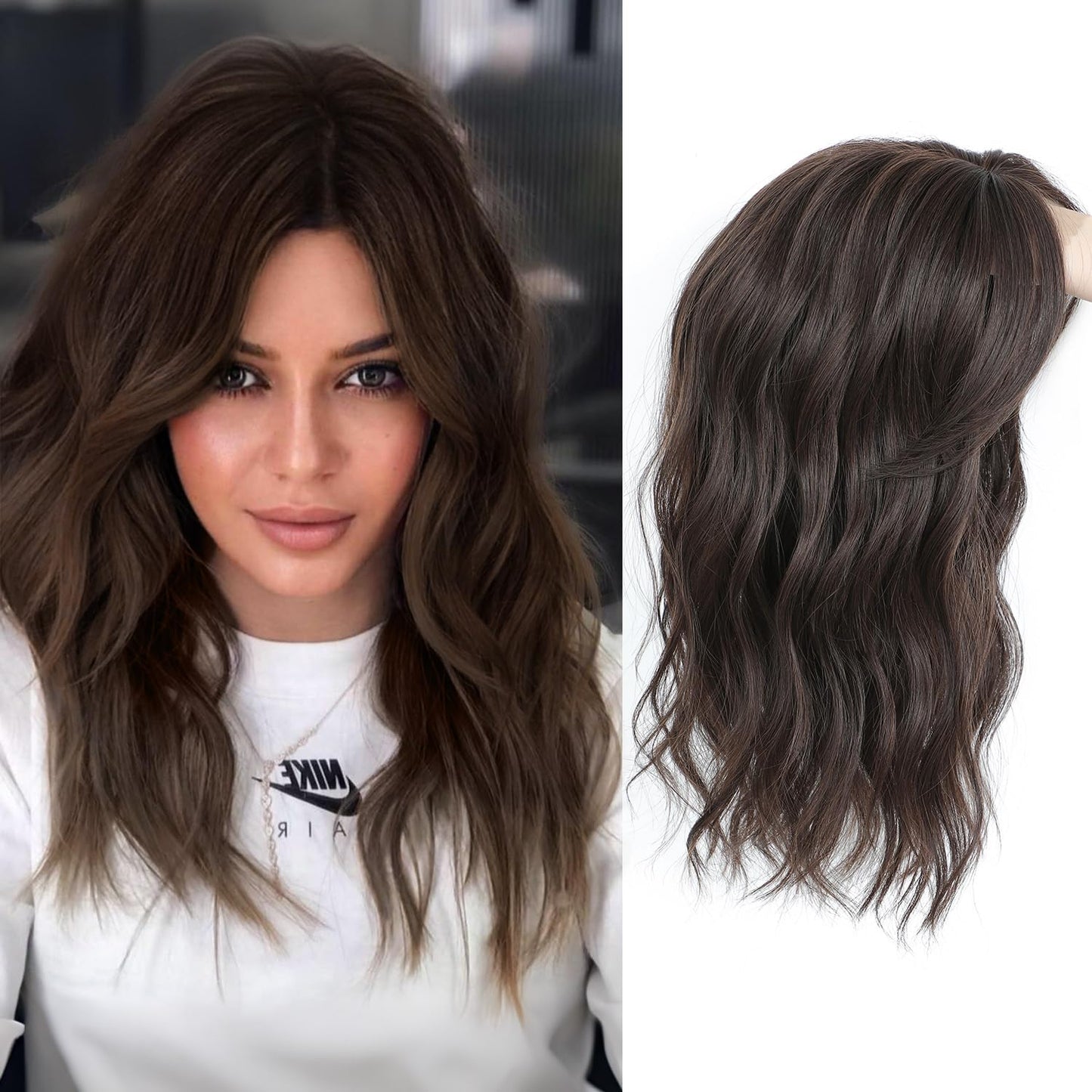 ✨✨ Final Hours – 2026 New Lightweight & Breathable Wavy Hair Topper