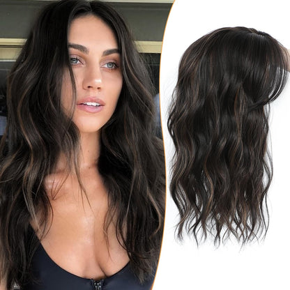 ✨✨ Final Hours – 2026 New Lightweight & Breathable Wavy Hair Topper