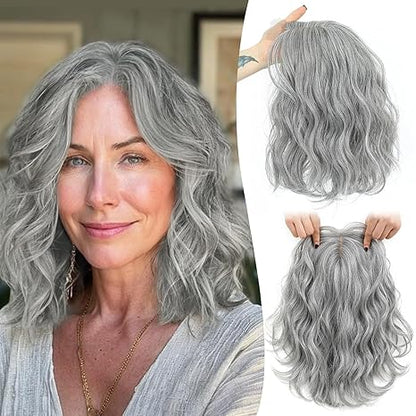 ✨✨ Final Hours – 2026 New Lightweight & Breathable Wavy Hair Topper