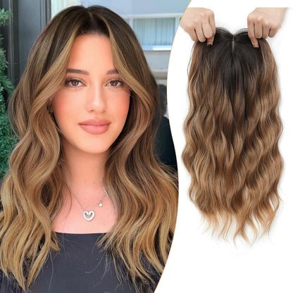 ✨✨ Final Hours – 2026 New Lightweight & Breathable Wavy Hair Topper