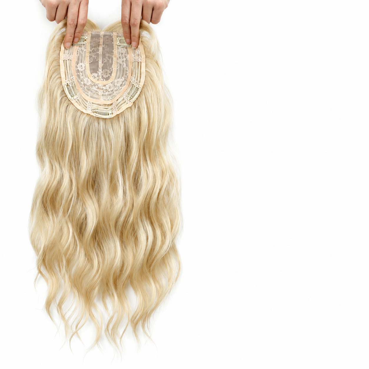 ✨✨ Final Hours – 2026 New Lightweight & Breathable Wavy Hair Topper